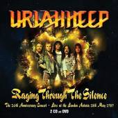 URIAH HEEP  - 2xCD+DVD RAGING THRO..