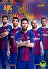  Barcelona FC - nástěnný kalendář 2018 [CZE] - suprshop.cz