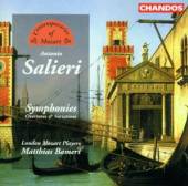 SALIERI A.  - CD SYMPHONIES, OVERTURES & V