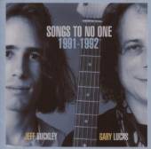 BUCKLEY JEFF  - CD SONGS TO NO ONE