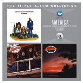 AMERICA  - 3xCD TRIPLE ALBUM COLLECTION