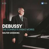 GIESEKING WALTER  - 5xCD DEBUSSY: THE COMPLETE PIANO WORKS