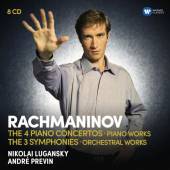  RACHMANINOV: THE FOUR PIANO CONCERTOS, PIANO WORKS - suprshop.cz
