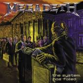 MEGADETH  - 2xCD SYSTEM HAS FAILED