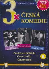  FILM 3X CESKA KOMEDIE 06 - POČESTNÉ PANÍ PARDUBICKÉ / ČERVENÁ JEŠTĚRKA / ČTRNÁCTÝ U STOLU - suprshop.cz
