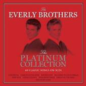EVERLY BROTHERS  - 3xCD PLATINUM COLLECTION