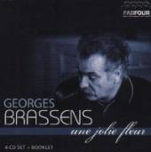 BRASSENS GEORGES  - 4xCD UNE JOLIE FLEUR