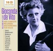 DE VITO GIOCONDA  - 10xCD HER COMPLETE R..