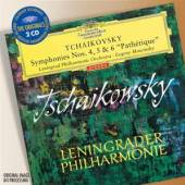 TCHAIKOVSKY PYOTR ILYICH  - 2xCD SYMPHONIES NO.4 & 5