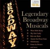 VARIOUS  - 10xCD LEGENDARY BROADWAY MUSICALS