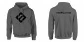 FOO FIGHTERS =T-SHIRT=  - TR EQUAL LOGO GREY HOODIE