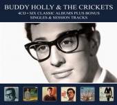 HOLLY BUDDY & THE CRICKE  - 4xCD SIX CLASSIC ALB..