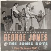 GEORGE JONES & THE JONES BOYS  - CD LIVE IN TEXAS 1965