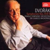 CESKA FILHARMONIE/MACKERRAS CH..  - CD DVORAK : SYMFONIE C. 8 A 9