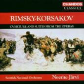 SCOTTISH NATIONAL ORJARVI  - 2xCD RIMSKYKORSAKOVOVERTURE AND SUITES