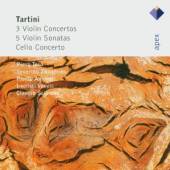 TARTINI GIUSEPPE  - 2xCD 3 VIOLIN CONCERTOS & 5 VI