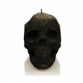  LARGE LOW POLY SKULL - BLACK - supershop.sk