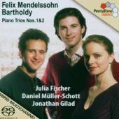 MENDELSSOHN-BARTHOLDY F.  - CD PIANO TRIOS 1 & 2