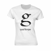 GARBAGE  - TS LOGO (WHITE)