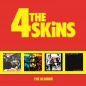 FOUR SKINS  - 4xCD ALBUMS