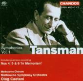 TANSMAN A.  - CD SYMPHONY NO.4-6 VOL.1