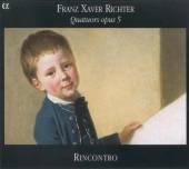 MOZART / RICHTER  - CD QUARTETS OP 5 / RINCONTRO