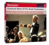 HERBERT VON KARAJAN  - CD DELETED - CONDUCTS WORKS