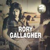 RORY GALLAGHER  - CD+DVD LIVE IN BUDAPEST 1985 (2CD)
