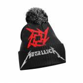 METALLICA  - HATS GLITCH STAR LOGO (BOBBLE HAT)