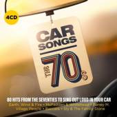 VARIOUS  - 4xCD CAR SONGS - THE 70'S