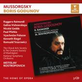 ROSTROPOVICH/RAIMONDI/VISHNEVS  - 3xCD MUSSORGSKY: BORIS GODUNOV