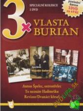 3x Vlasta Burian II: Anton Špelec, ostrostřelec / To neznáte Hadimršku / Revizor+Dvanáct křesel DVD - supershop.sk