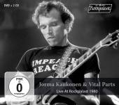 KAUKONEN JORMA & VITAL PARTS  - 3xCD+DVD LIVE AT ROC..