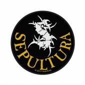 SEPULTURA  - PTCH CIRCULAR LOGO