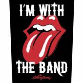  I'M WITH THE BAND (BACKPATCH) - suprshop.cz
