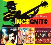 INCOGNITO  - 3xCD 3 ESSENTIAL ALBUMS