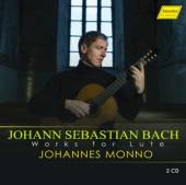 MONNO JOHANNES  - 2xCD BACH - WORKS FOR LUTE