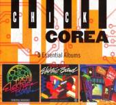 COREA CHICK  - 3xCD 3 ESSENTIAL ALBUMS