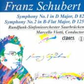 SCHUBERT FREDERIC  - CD SYMPHONY NO.1 & 2