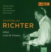 RICHTER SVIATOSLAV  - 10xCD PLAYS LISZT AND CHOPIN