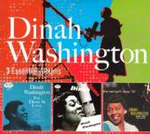 WASHINGTON DINAH  - 3xCD 3 ESSENTIAL ALBUMS