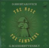 SHOSTAKOVICH D.  - 2xCD NOSE/THE GAMBLERS