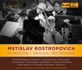ROSTROPOVICH MSTISLAW LEOPOLDO  - 4xCD ROSTROPOVICH LIVE IN MOSCOW