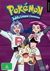 ANIMATION  - 6xDVD POKEMON - JOHTO LEAGUE..