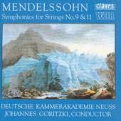 MENDELSSOHN-BARTHOLDY FELIX  - CD STRING SYMPHONIES