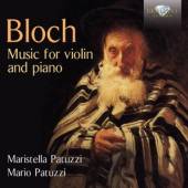 BLOCH / PATUZZI M. / PATUZZI M..  - CD MUSIC FOR VIOLIN & PIANO