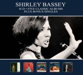 BASSEY SHIRLEY  - 4xCD FIVE CLASSIC AL..
