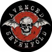 AVENGED SEVENFOLD  - PTCH DISTRESSED SKULL (BACKPATCH)