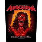 AIRBOURNE  - PTCH BREAKIN' OUTA HELL (BACKPATCH)