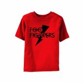 FOO FIGHTERS =SIZE: 3-6 MONTHS  - DO LOGO BABY RED T-SHIRT